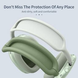 Siliconen Hoes voor AirPods Max Hoofdtelefoons - Anti-kras Oorschelpen en Hoofdband Bescherming — thumbnail 2