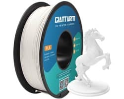 PLA Filament 1.75mm Warm Wit - 1KG Spoel voor 3D Printer - Hoge Precisie
