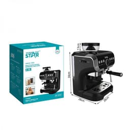 Winning Star St-9707 Grind & Infuse Espressomachine - 15 Bar - Met Bonenmaler — thumbnail 5