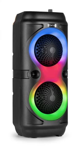 Bluetooth speaker - Fenton Track210 - Partybox met microfoon - Lichteffecten en oplaadbare accu — thumbnail 1