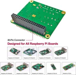 Hifi Versterker voor Raspberry Pi met Klasse-D Power AMP 25W Audio Geluidskaart — thumbnail 2