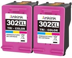 Gereviseerde inktcartridge vervanging 302XL voor diverse printers - Kleur 2 Pack