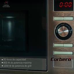 Inbouw Magnetron 20 Liter 800W Roestvrij Staal — thumbnail 5