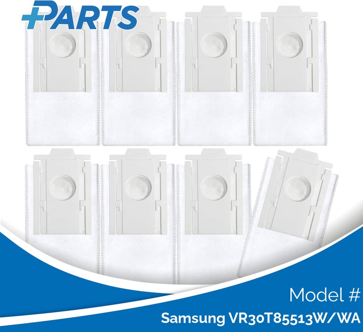 Samsung VR30T85513W/WA Stofzakken (8 Stuks, Plus.Parts® alternatief voor VCA-RDB95) — afbeelding 1