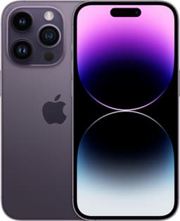 Apple iPhone 14 Pro 15,5 cm (6.1") Dual SIM iOS 16 5G 256 GB Paars — thumbnail 1