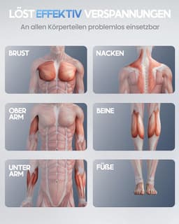 Massagepistool met 7 opzetstukken en 30 snelheden voor diepe weefselmassage — thumbnail 4