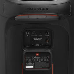 JBL Partybox Stage 320 - Draadloze Bluetooth Party Speaker - Op Wielen - Uitschuifbare Hangreep - LED verlichting - 18 uur - Spatwaterdicht - Zwart — thumbnail 3