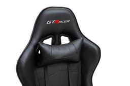 GTRacer Pro - Game Stoel - Gaming Stoel - Ergonomische Bureaustoel - Gamestoel - Verstelbaar - Gaming Chair - Zwart — thumbnail 4