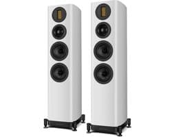 Wharfedale EVO 5.3 Vloerstaande Speakers - Hifi Stereo Set - Passieve Speaker - 3-Weg Luidsprekers - Wit