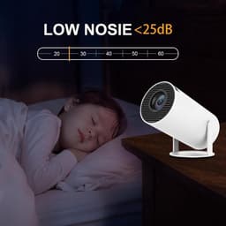Lexium Mini beamer - Projector - Beamerscherm - Projectiescherm - Outdoor & Indoor Projector - — thumbnail 5