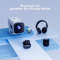 Lexium Mini beamer - Projector - Beamerscherm - Projectiescherm - Outdoor & Indoor Projector - — thumbnail 5