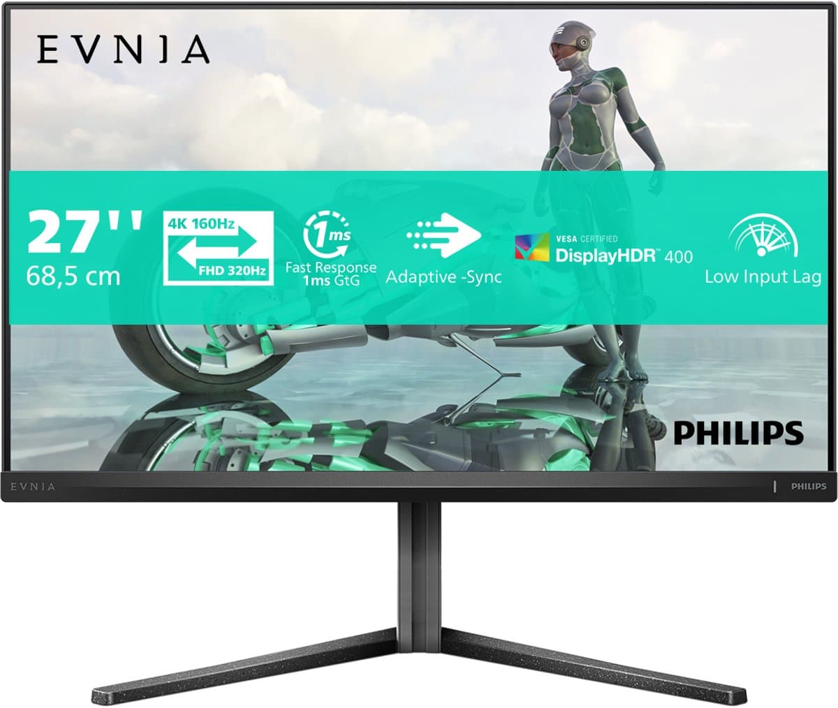 Philips Evnia 27M2N3800A 27'' 4K UHD gaming monitor — afbeelding 1