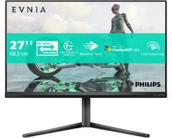Philips Evnia 27M2N3800A - 4K Dual Mode Gaming Monitor - Hoge Kleurechtheid - HDR400 - 160-320 hz - 27 inch — afbeelding 1