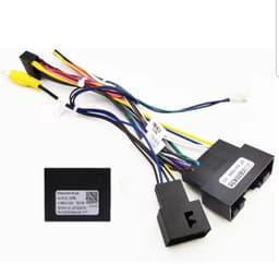 Iso kabel autoradio kabelset met canbusdecoder | geschikt voor Ford fiesta Transit Custom 2011 - 2013 | Android carplay radio stekkers | Connector plug | verloopstekker | 2011 2012 2013 canbus decoder — thumbnail 1