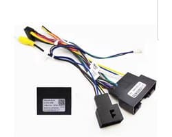 Iso kabel autoradio kabelset met canbusdecoder | geschikt voor Ford fiesta Transit Custom 2011 - 2013 | Android carplay radio stekkers | Connector plug | verloopstekker | 2011 2012 2013 canbus decoder