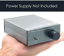 RFWR® Mini digitale versterker 100W 2.0 kanaal HiFi audio versterker voor boekenplank en desktop luidsprekers — thumbnail 4