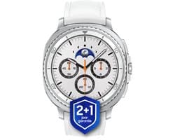 Samsung Galaxy Watch8 Classic - smartwatch - 46mm - LTE - White + 1 jaar extra garantie