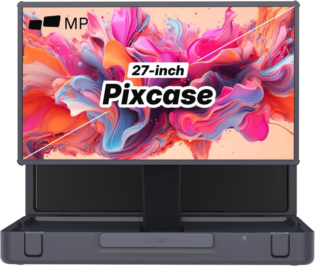 Mobile Pixels Pixcase - Draagbare Gamingmonitor - 27 inch Monitor - FHD - 60hz - 6ms - Touchscreen - Android 13 - Draagbaar Beeldscherm - Draagbare Monitor — afbeelding 1