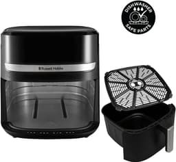 RFWR® Compacte en Energiezuinige Airfryer XXL - 8,3L, 9 Programma's, Vaatwasserbestendig — thumbnail 10