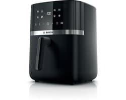 Bosch MAF462B0 Airfryer - Serie 4 - 6,1L - Ontdooifunctie - Dual heating - Warmhoudfunctie - 7 programma's - Tot 4 personen - Zwart