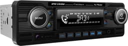 Caliber Autoradio met Bluetooth - DAB - DAB+ - USB, SD, AUX, FM - 1 DIN - Enkel DIN - Retro Oldtimer Look - Handsfree bellen - (RMD120DAB-BT-B) — thumbnail 1