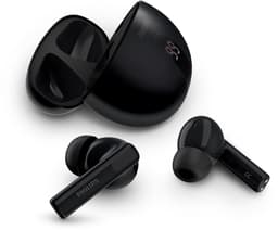PHILIPS TAT2520BK - TWS oordopjes met display - ANC - IPX4 - multipoint - aanraakbediening - 20 uur afspeeltijd - Werkt met app - Zwart — thumbnail 1