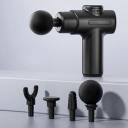 Rum iMini Massage Gun - Inclusief 4 Opzetstukken - Inclusief Adapter - Spierherstel & Spierontspanning - Massage Pistool - Massage Apparaat Professioneel — thumbnail 4