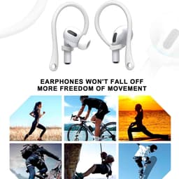 TRANKIELO® - Veilige en Comfortabele Oorhaken voor AirPods – 4 paar – Anti-verlies – Compatibel met AirPods 1, 2, 3 & Pro – Ideaal voor Sportieve Activiteiten — thumbnail 3