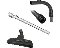 Multaparts® hulpstukken set geschikt voor Miele Blizzard CX1 / S2 series: combi zuigmond, complete stofzuigerslang, telescoop zuigbuis | Vervang alle hulpstukken in 1 keer | Hoge kwaliteit alternatieve onderdelen voor een set-prijs
