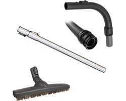 Multaparts® hulpstukken set geschikt voor Miele Blizzard CX1 / S2 series: parket zuigmond, complete stofzuigerslang, telescoop zuigbuis | Vervang alle hulpstukken in 1 keer | Hoge kwaliteit alternatieve onderdelen voor een set-prijs