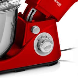 RFWR® Multifunctionele Keukenmachine met Roestvrijstalen Kom - 5L, 2200W, 6 Snelheden, Spatdeksel, Deeghaak en Garde — thumbnail 5
