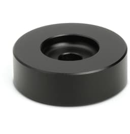 Dynavox ASP2 aluminium single puck zwart — thumbnail 1