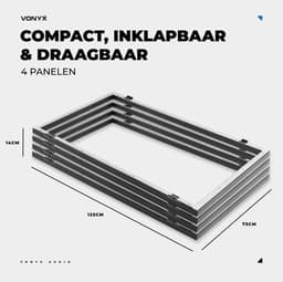 Vonyx DB2 vouwbaar DJ-Scherm 120 x 70 cm — thumbnail 4