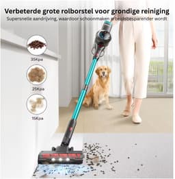 CLGP® Stofzuiger Draadloos - Steelstofzuiger Snoerloos - Tapijtreiniger — thumbnail 2