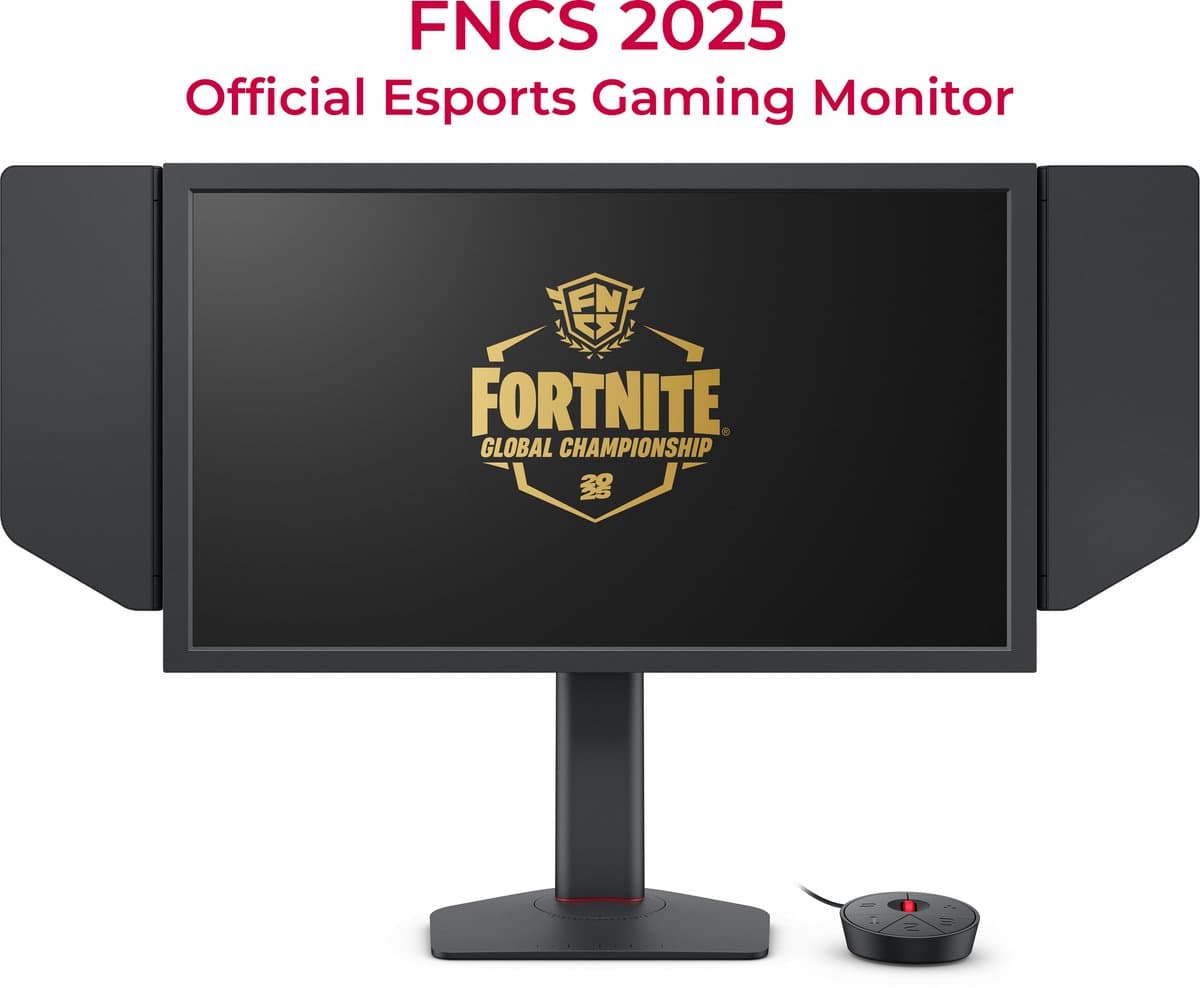 BenQ ZOWIE XL2566X+ eSports & Gaming Monitor 400Hz - HDMI - DP - New Fast TN Panel - XL Setting to Share - Schaduwkap - DyAc 2 - 24 inch — afbeelding 1