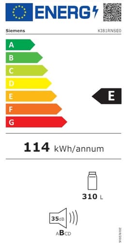 Siemens KI81RNSE0 iQ700 inbouw koelkast en vriezer Super Koelen Super vriezen 178cm 310 liter Super Stil — thumbnail 6