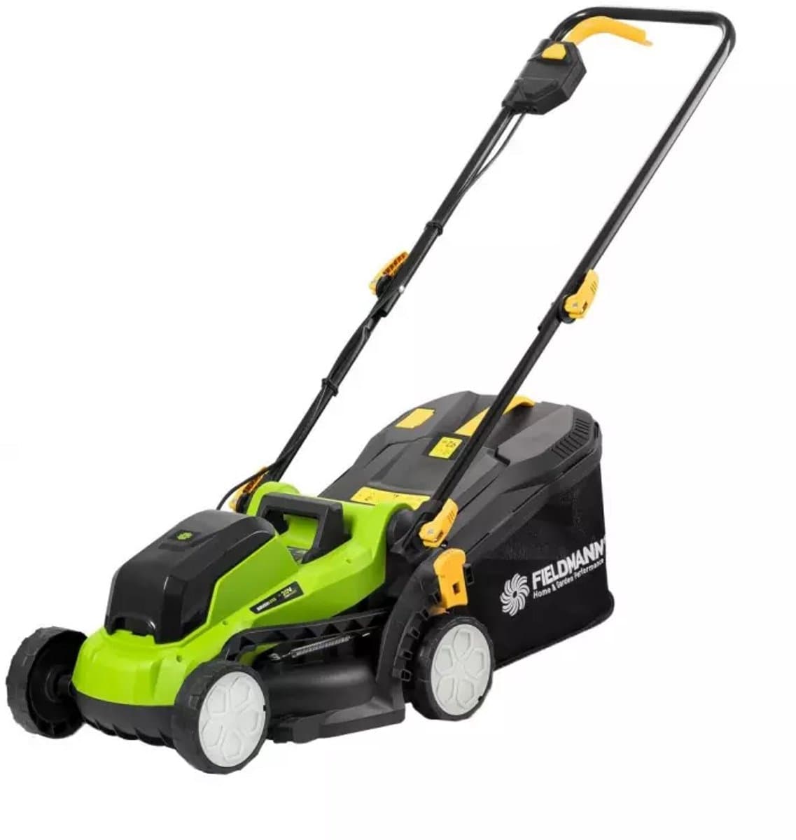 Snoerloze tondeuse - FIELDMANN - 20V - Knip 33 cm - Max. hoogte 65 mm - Zonder batterij en oplader — afbeelding 1