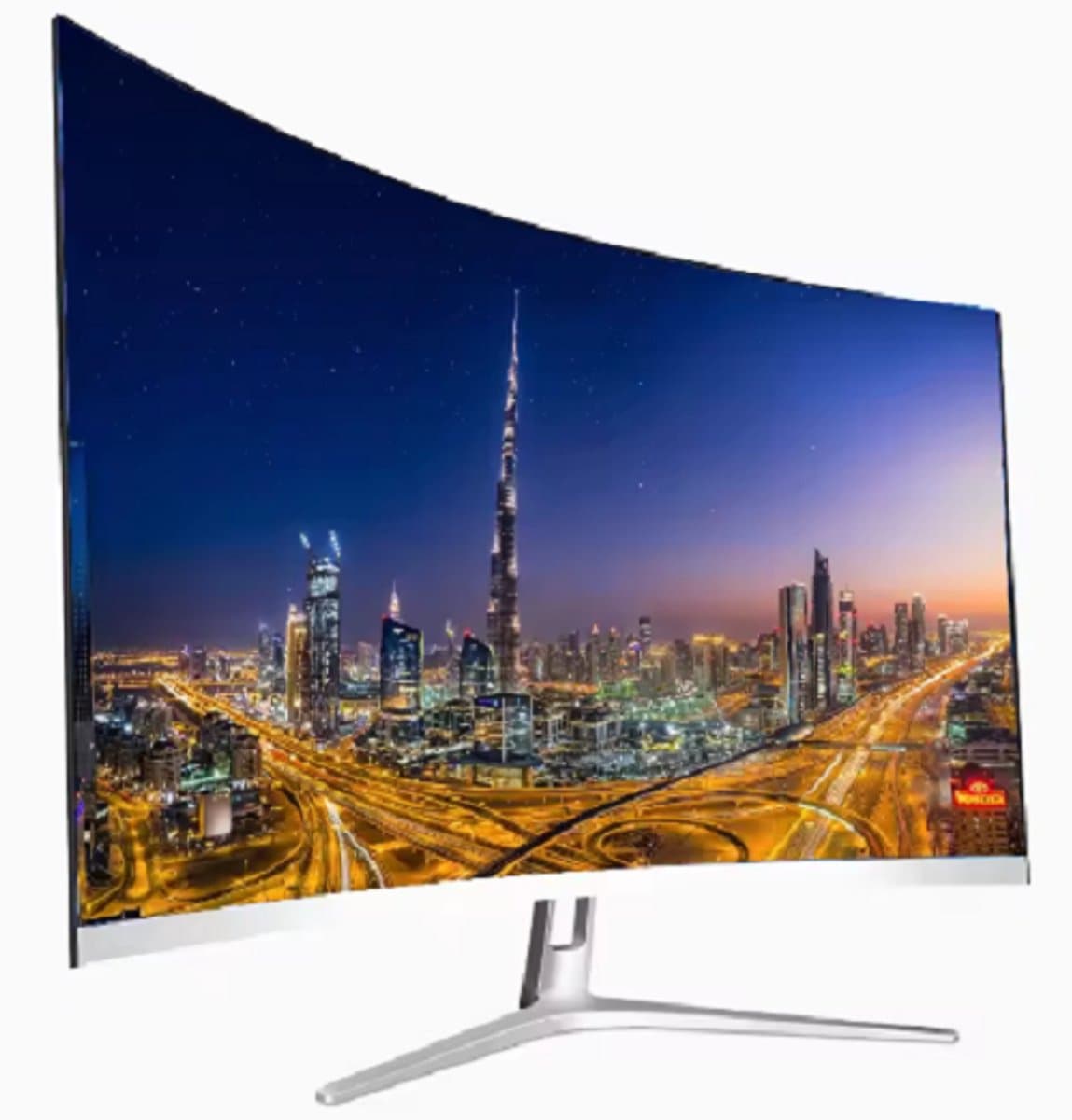 Zazitec C24Q 24" 144Hz LED Gaming Monitor - Full HD - HDMI - Wit/Zwart — afbeelding 1