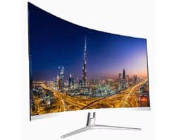 Zazitec C24Q 24" 144Hz LED Gaming Monitor - Full HD - HDMI - Wit/Zwart