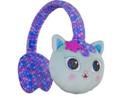 Gabby's Poppenhuis - Mercat - draadloze kinderkoptelefoon - met pluche volumebegrenzing - microfoon