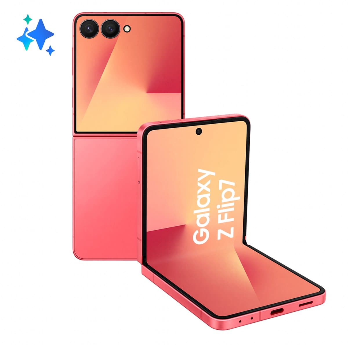 Samsung Galaxy Z Flip7 – 256GB – CoralRed — afbeelding 1
