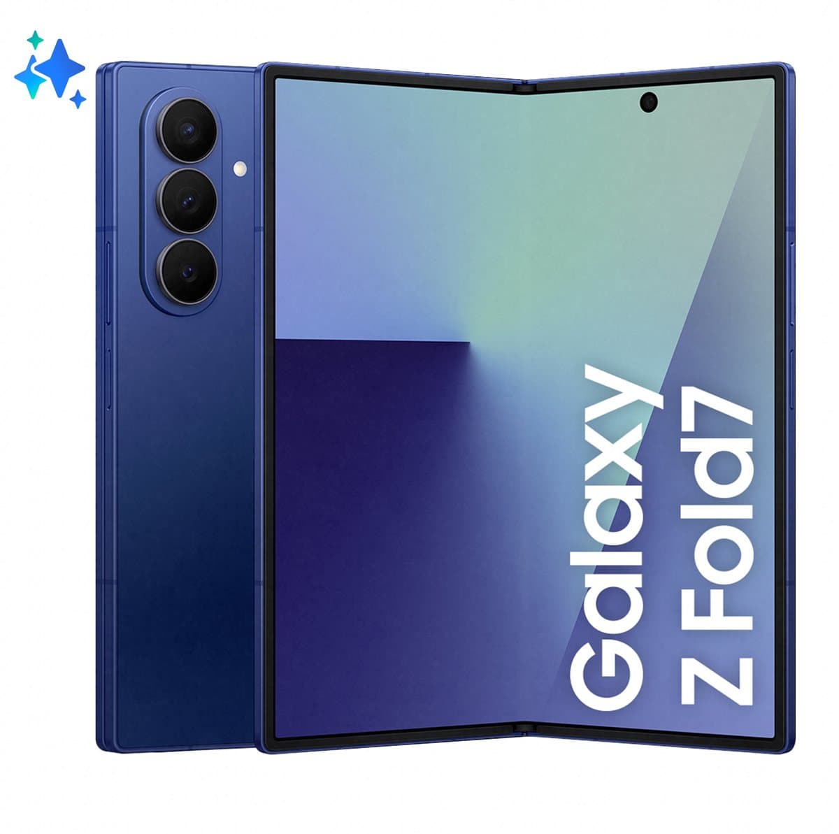 Samsung Galaxy Z Fold7 5G – 512GB – Blue Shadow — afbeelding 1