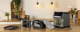 Moulinex Easy Fry Silence EZ846HF0 – Airfryer XXL – Extra stil – Inhoud 7L voor 8 personen – Automatische programma’s – Kijkvenster – Heteluchtfriteuse — thumbnail 8