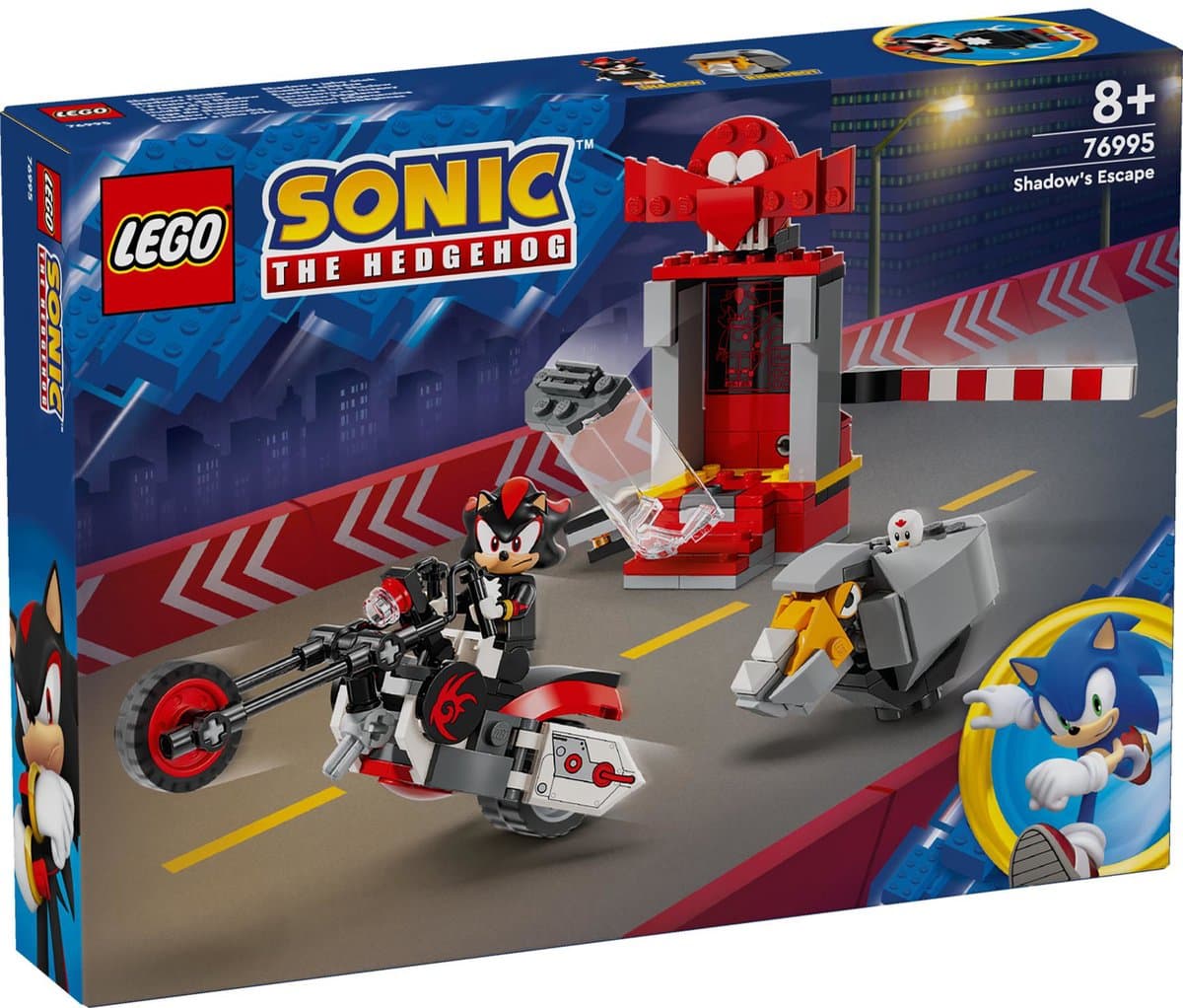 LEGO Sonic the Hedgehog Shadow the Hedgehog ontsnapping - 76995 — afbeelding 1