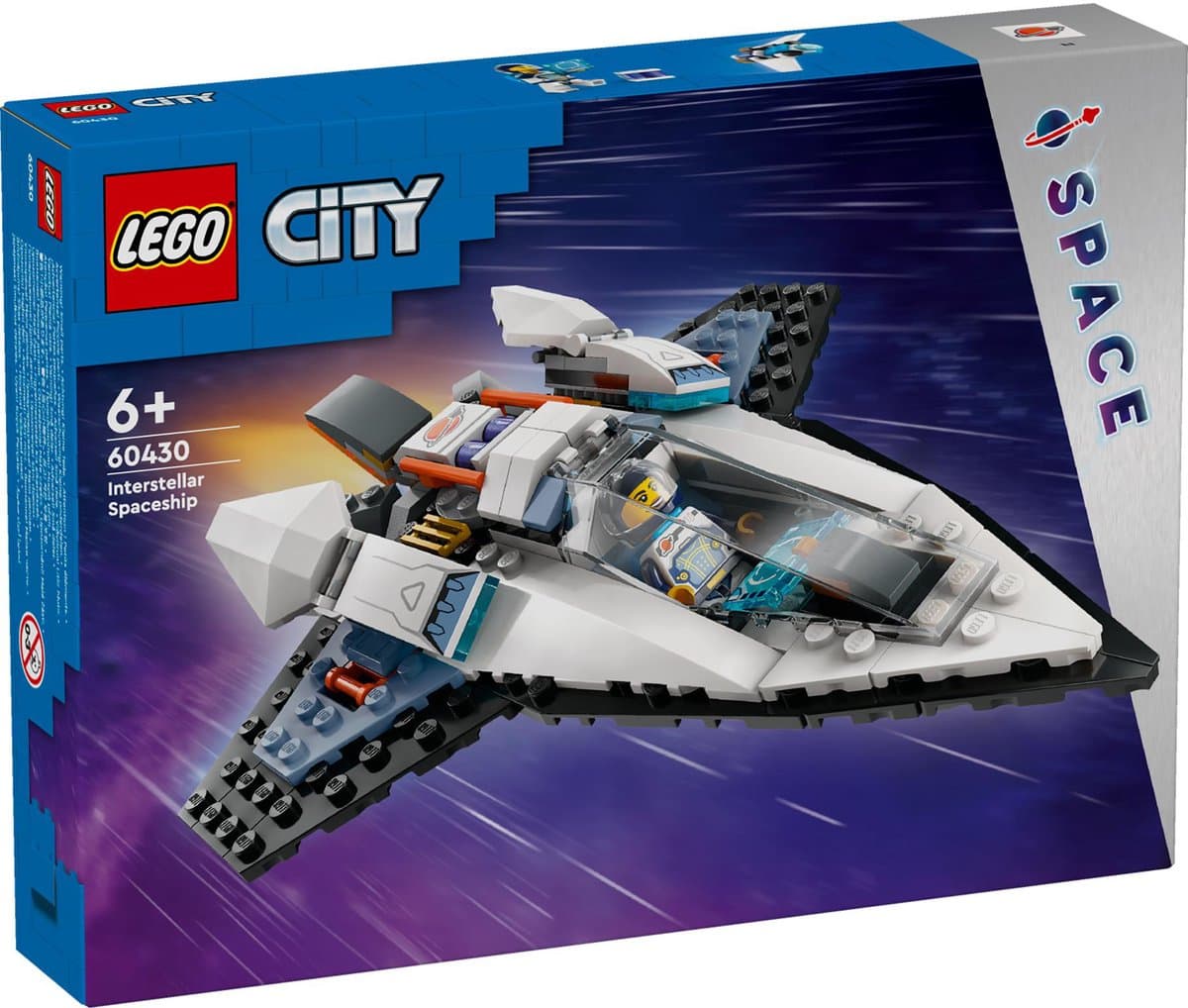 Lego City 60430 Interstellair Ruimteschip Bouwstenen — afbeelding 1