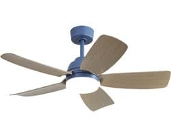 Re-purelife® Koel Zomer Collectie Plafondventilator Ø107 cm met LED Verlichting & Afstandsbediening – 5 ABS Bladen, Dimbare 3-Kleur LED 22W, Stille & Energiezuinige DC Motor, Omkeerfunctie Zomer/Winter – Ideaal voor Woonkamer, Slaapkamer & Kantoor — afbeelding 1