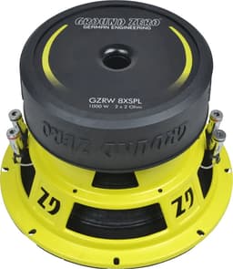 Ground Zero GZRW 8XSPL – 8 inch SPL Subwoofer – 1000W Max – 500W RMS – 2x2 Ohm – SPL Subwoofer met Versterkte Papierconus — thumbnail 3