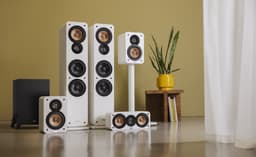 Teufel ULTIMA 40 Surround 5.1 home cinema set, 2 vloerstaande speakers, 2 boekenplankspeakers, centerspeaker en subwoofer - wit — thumbnail 2