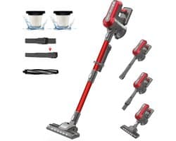 Stofzuiger Draadloos - Steelstofzuiger Snoerloos - Tapijtreiniger