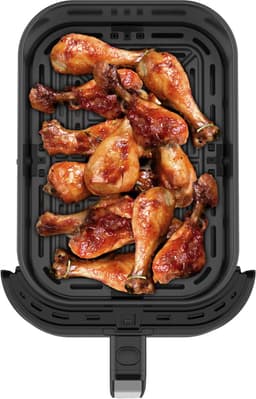 Tomado TAF8002B - Grote airfryer - XXL airfryer - 8 liter - Heteluchtfriteuse - Kijkvenster - Tiptoetsbediening - 7 automatische programma's - Zwart — thumbnail 5